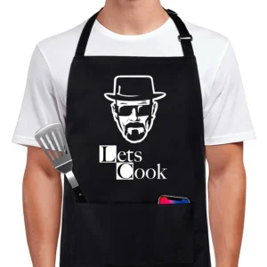 Funny Chef-Themed Adjustable Polyester Apron