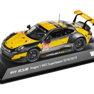Porsche 911 RSR 2018 Project 1 Model Car- 1:43 Scale